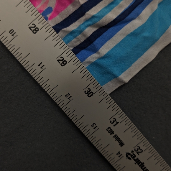 Lilly Pulitzer Harbour Mid Rise Pants Skim Blue Size Medium - Picture 7 of 14